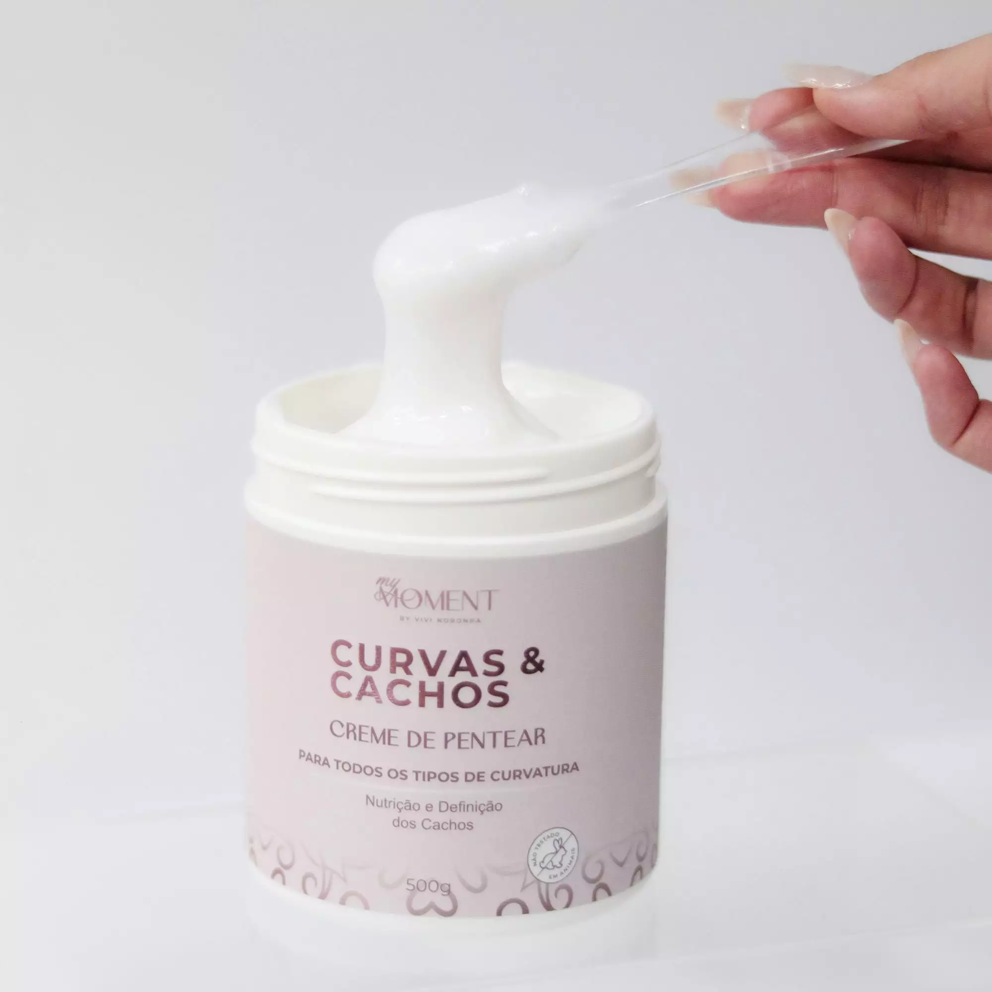 Creme de pentear Curvas e Cachos 500g - Imagem 3
