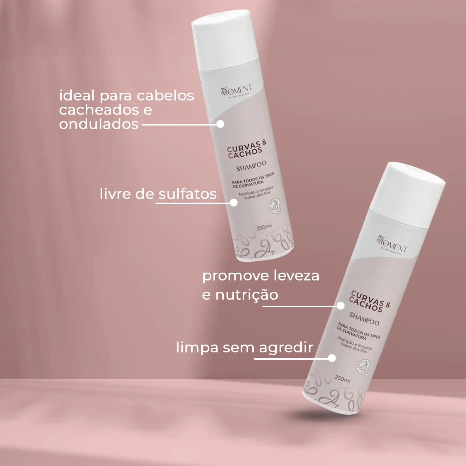 Shampoo Curvas e Cachos 250ml - Imagem 4