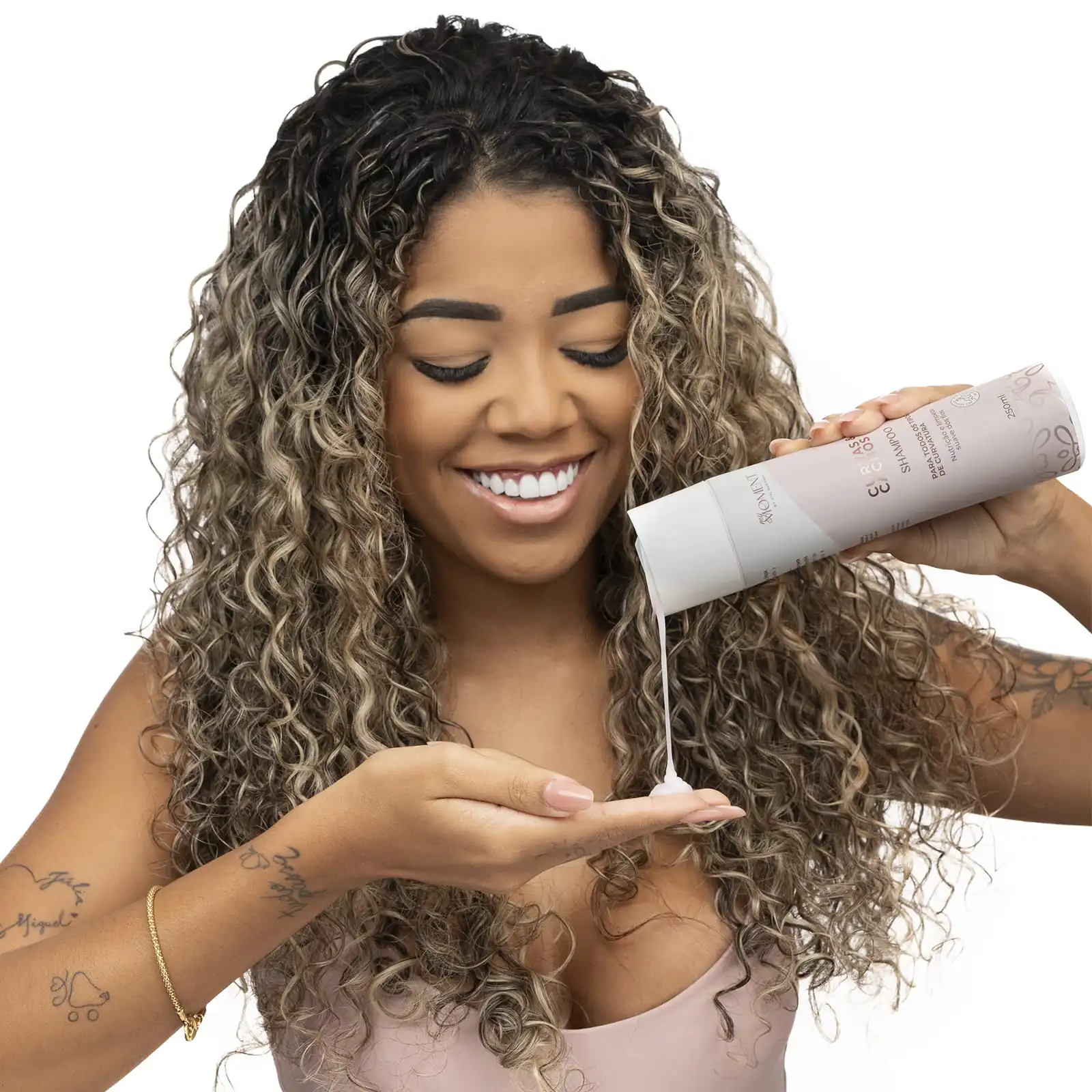 Shampoo Curvas e Cachos 250ml - Imagem 5