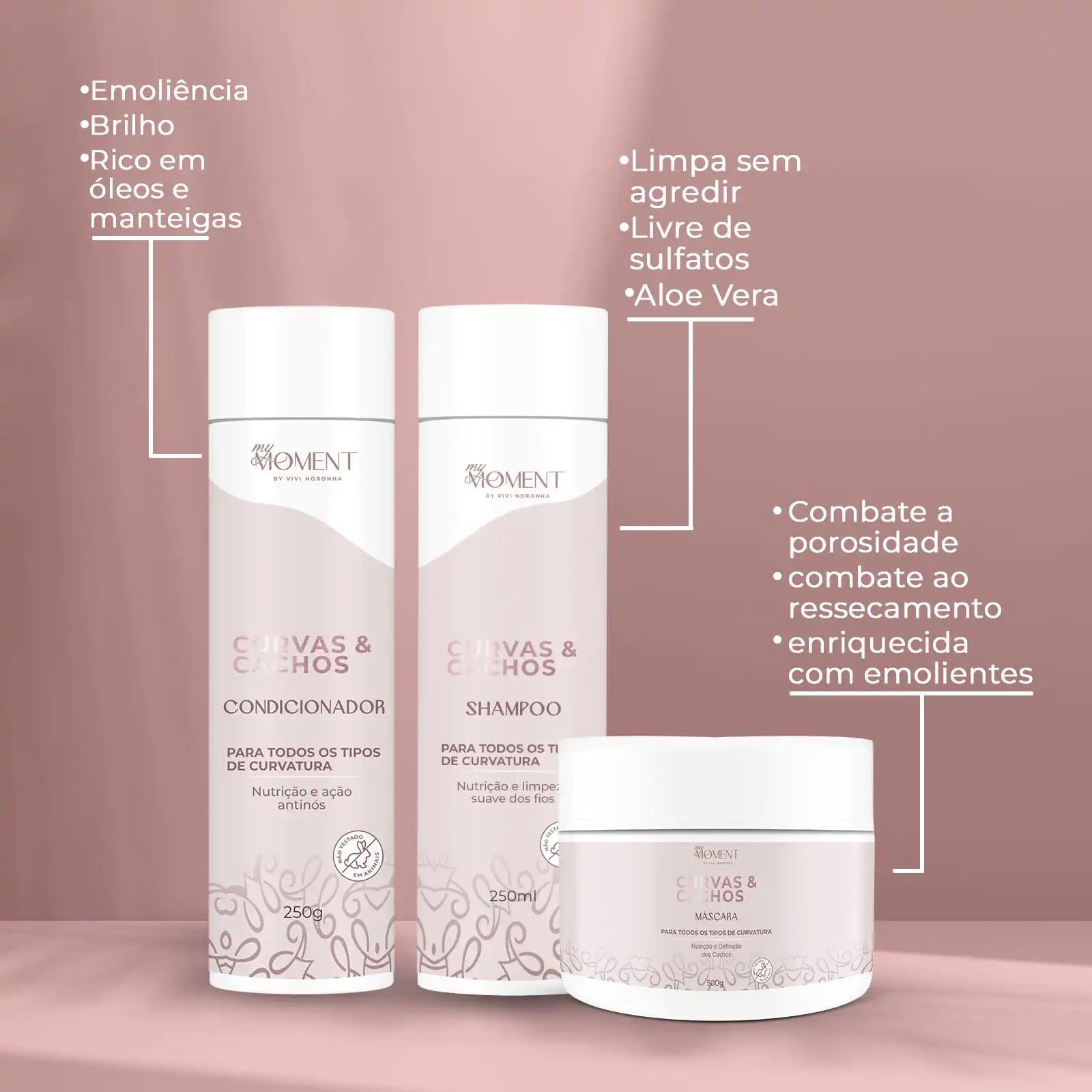 Kit Mascara Curvas e Cachos - Imagem 5